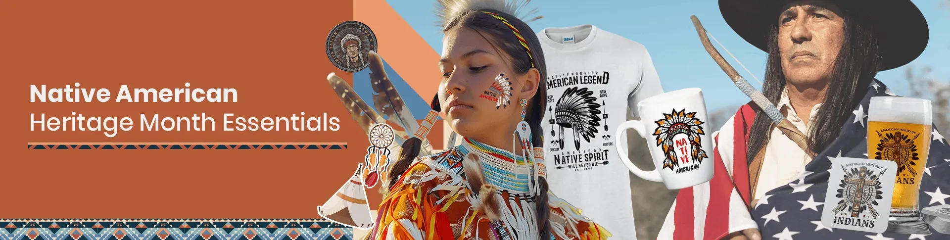 CustomT-ShirtToday.Com Native American Heritage Month Essentials