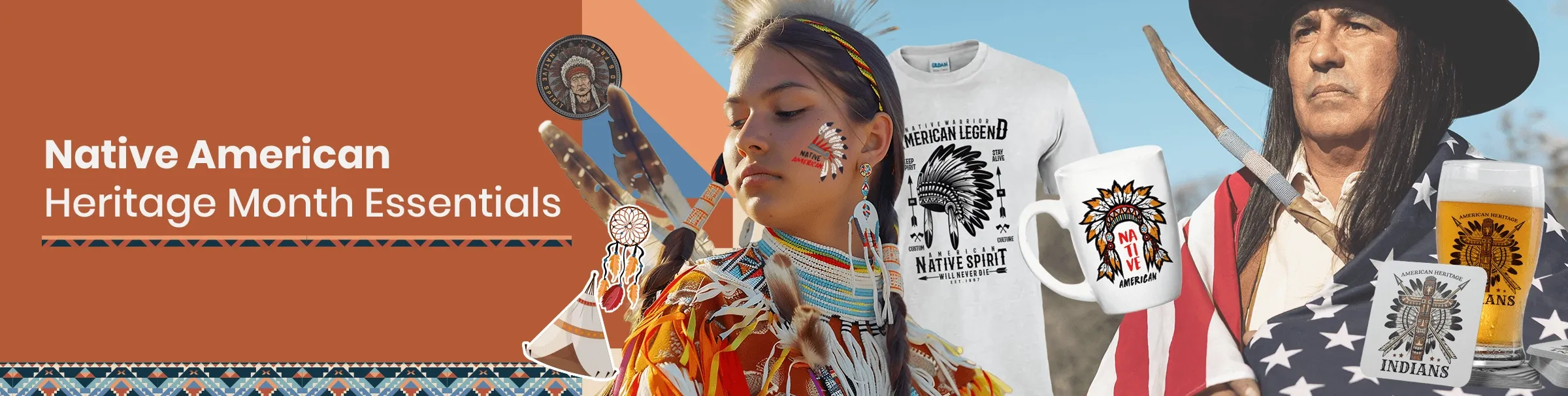 CustomT-ShirtToday.Com Native American Heritage Month Essentials