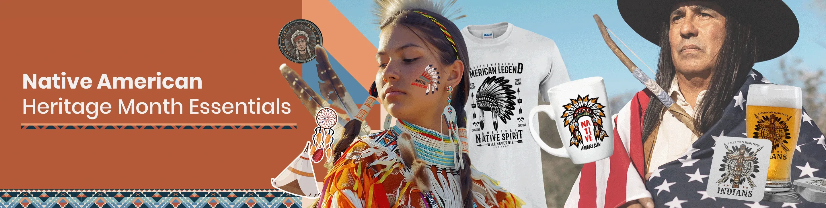 CustomT-ShirtToday.Com Native American Heritage Month Essentials