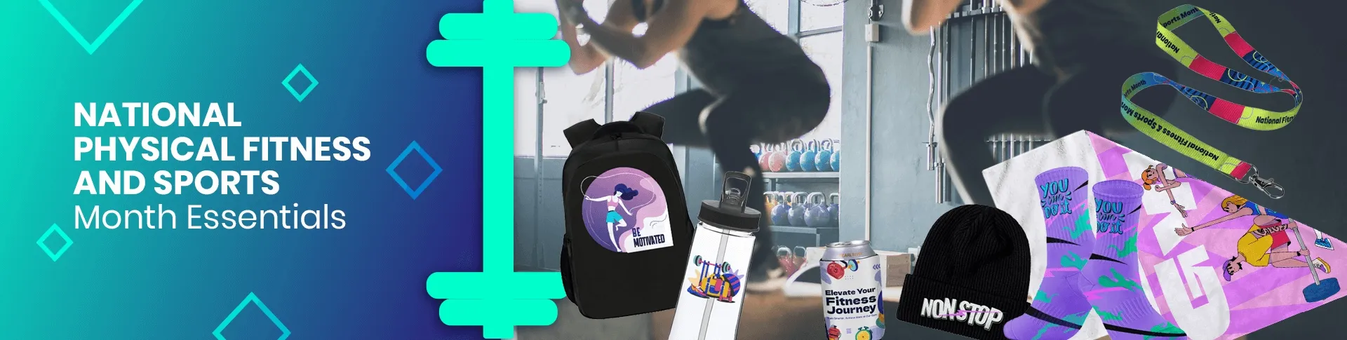 CustomT-ShirtToday.Com National Physical Fitness and Sports Month