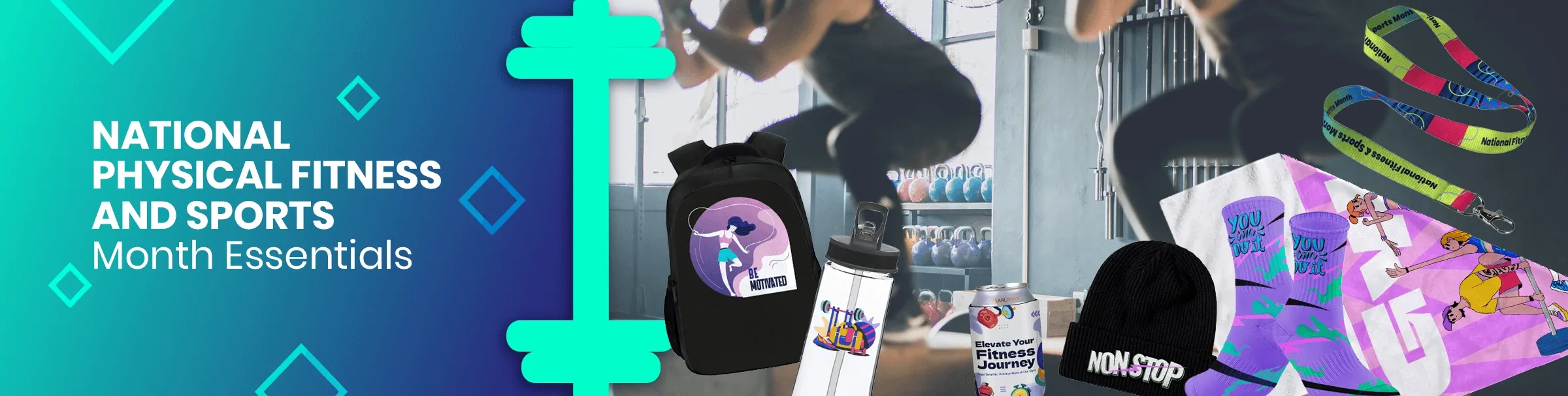 CustomT-ShirtToday.Com National Physical Fitness and Sports Month