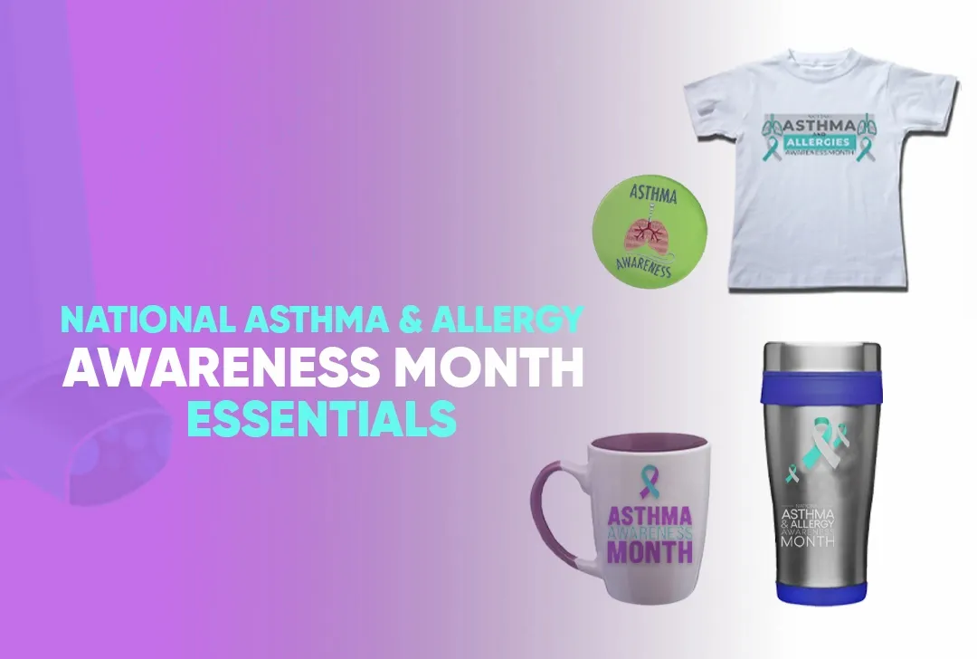 CustomT-ShirtToday.Com National Asthma & Allergy Awareness Month