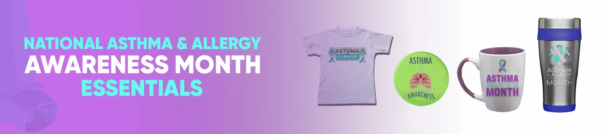 CustomT-ShirtToday.Com National Asthma & Allergy Awareness Month