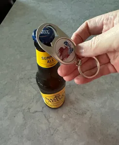 CustomT-ShirtToday.Com - Multi-use Alloy Bottle Opener Keychain