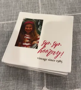 CustomT-ShirtToday.Com - Custom Beverage Napkin