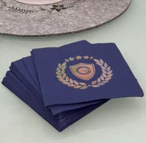 CustomT-ShirtToday.Com - Custom Foil Stamped Beverage Napkin