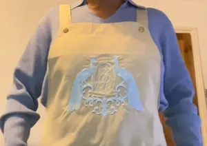 CustomT-ShirtToday.Com - Apron with Happy Bear Patch