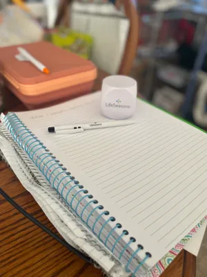 Writing essays need my stress ball and pen