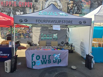 Custom Rectangle Table Covers - Tucson Subaru Pet Parade