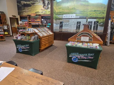 Custom Rectangle Table Covers - Orvis store and Md Boat Show