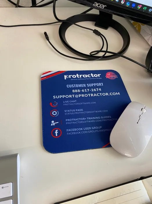 CustomT-ShirtToday.Com - Custom Square Mouse Pad