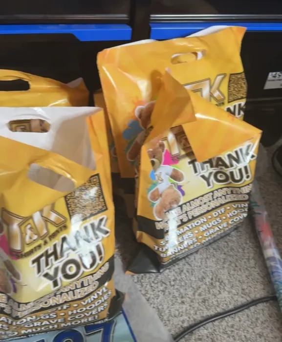 CustomT-ShirtToday.Com - Die Cut Handle Bag