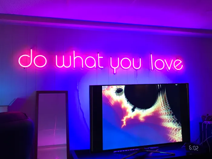 CustomT-ShirtToday.Com - Do What You Love Neon Sign