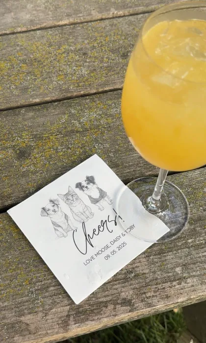 CustomT-ShirtToday.Com - Custom Beverage Napkin