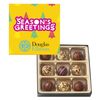 Truffle Gift Box Full Color Lid with 9 Truffles 