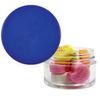 Twist top container filled with Conversation Hearts 