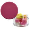 Twist top container filled with Conversation Hearts 