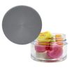 Twist top container filled with Conversation Hearts 