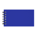 Mini Business Card Jotter Notebook Blue