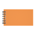Mini Business Card Jotter Notebook Orange