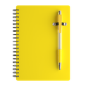 Pen-Buddy Notebook Yellow