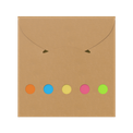 Sticky Notes and Flags in Pocket Case Natural