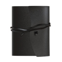 Americana Leather Wrapped Journal Black