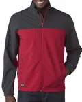 Dri Duck Men's Poly Spandex Motion Softshell Jacket RED