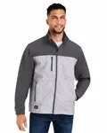 Dri Duck Men's Poly Spandex Motion Softshell Jacket TOPO
