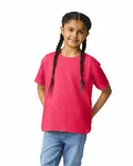 Gildan Youth Softstyle T-Shirt Heather Red