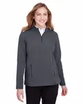 North End Ladies' Quest Stretch Quarter-Zip Carbon