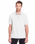 North End Men's JAQ Snap-Up Stretch Performance Polo WHITE