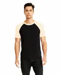 Unisex Raglan Short-Sleeve T-Shirt Natural