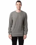 Unisex Garment-Dyed Long-Sleeve T-Shirt Concrete