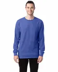 Unisex Garment-Dyed Long-Sleeve T-Shirt Deep Forte