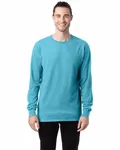 Unisex Garment-Dyed Long-Sleeve T-Shirt Freshwater