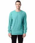 Unisex Garment-Dyed Long-Sleeve T-Shirt Mint