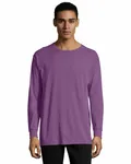 Unisex Garment-Dyed Long-Sleeve T-Shirt Purple Plm Raisn