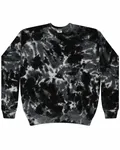 Adult Crew Neck Sweatshirt Multi Black