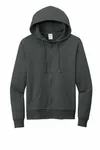 Allmade Unisex Organic French Terry Full-Zip Hoodie AL4002 Terrain Grey