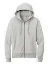 Allmade Unisex Organic French Terry Full-Zip Hoodie AL4002 Granite Grey Heather