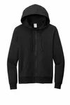 Allmade Unisex Organic French Terry Full-Zip Hoodie AL4002 Deep Black