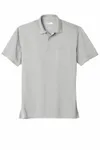 CornerStone Industrial Snag-Proof Pique Pocket Polo. CS4020P Light Grey