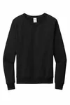 Allmade Unisex Organic French Terry Crewneck Sweatshirt AL4004 Deep Black