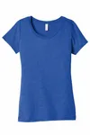 Bella + Canvas Ladies' Triblend Short-Sleeve T-Shirt True Royal Triblend