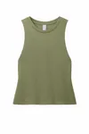 Allmade Women's Tri-Blend Muscle Tank AL2020 Olive You Green