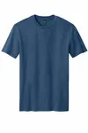 District Perfect Blend CVC Tee. DM108 Deep Royal Fleck