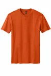 District Perfect Blend CVC Tee. DM108 Deep Orange Heather