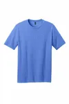 District Perfect Blend CVC Tee. DM108 Heathered Royal