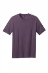 District Perfect Blend CVC Tee. DM108 Heathered Eggplant
